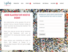 Tablet Screenshot of makemarketingmagic.com